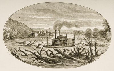De bovenloop van de Missouri-rivier, uit 
